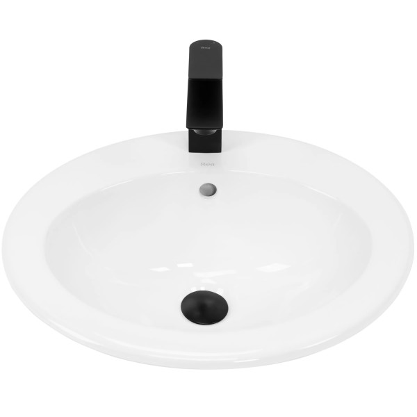 Раковина врезная Rea Dalia 50x45,5 белый (REA-U4122) Раковина врезная Rea Dalia 50x45,5 белый (REA-U4122)