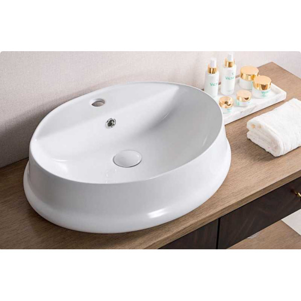 Раковина накладная BelBagno белая (BB1399) Раковина накладная BelBagno белая (BB1399)