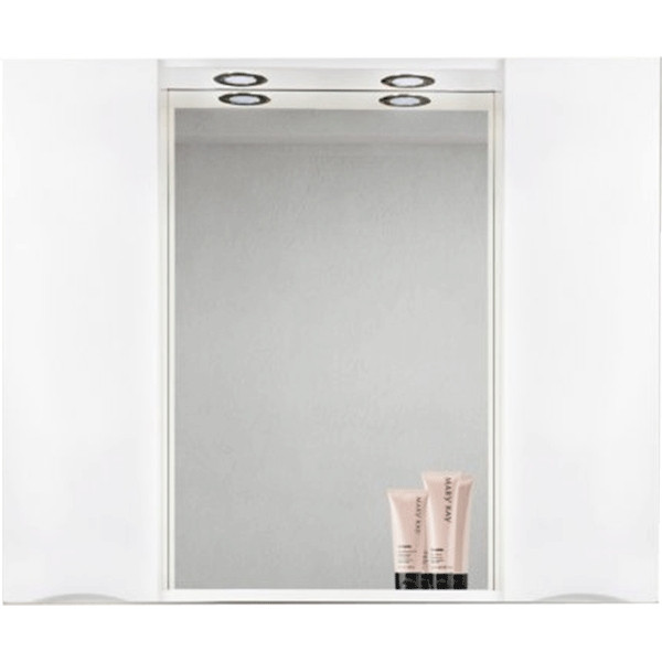 Зеркало с подсветкой BelBagno Marino 100x750 с полкой, c ящиком (MARINO-SPC-1000/750-2A-BL-P) Зеркало с подсветкой BelBagno Marino 100x750 с полкой, c ящиком (MARINO-SPC-1000/750-2A-BL-P)