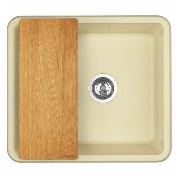 Мойка для кухни врезная Aquaton Беллис 510x570x250 шампань (1.A724.9.32B.S29.0)