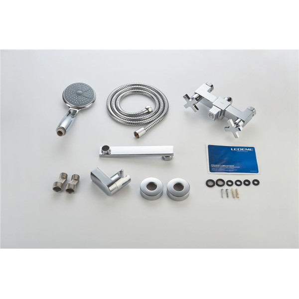 Смеситель для ванны и душа Ledeme с душевым гарнитуром (L3184) Смеситель для ванны и душа Ledeme с душевым гарнитуром (L3184)