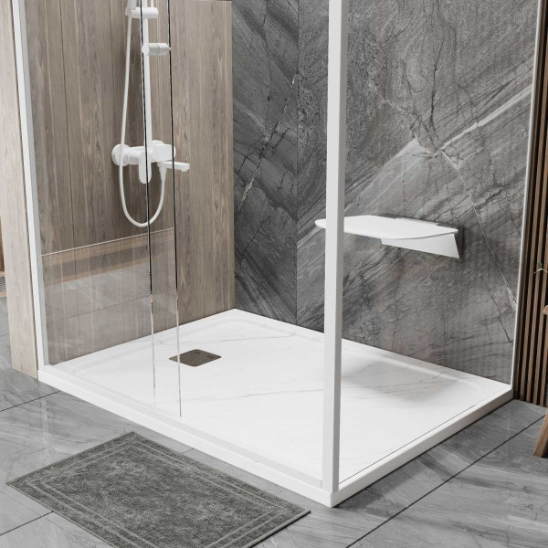 Душевой поддон Wasser Kraft Rhin 120x90 (44T07)