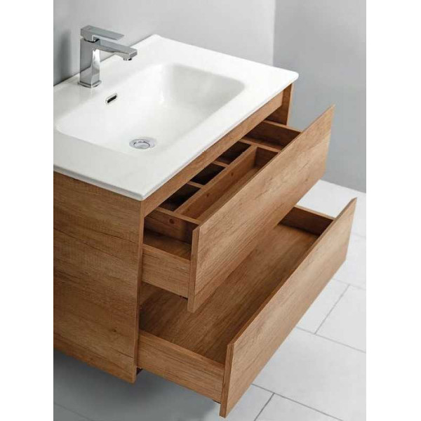 Тумба подвесная BelBagno Kraft 60 Rovere Nebrasca Nature (KRAFT-600-2C-SO-RNN)