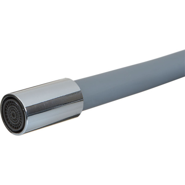 Излив Melodia гибкий серый 49см (MKP20647)