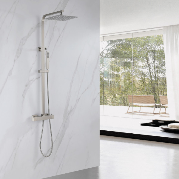 Душевая система Abber Daheim сатин (AF8260SPL) Душевая система Abber Daheim сатин (AF8260SPL)