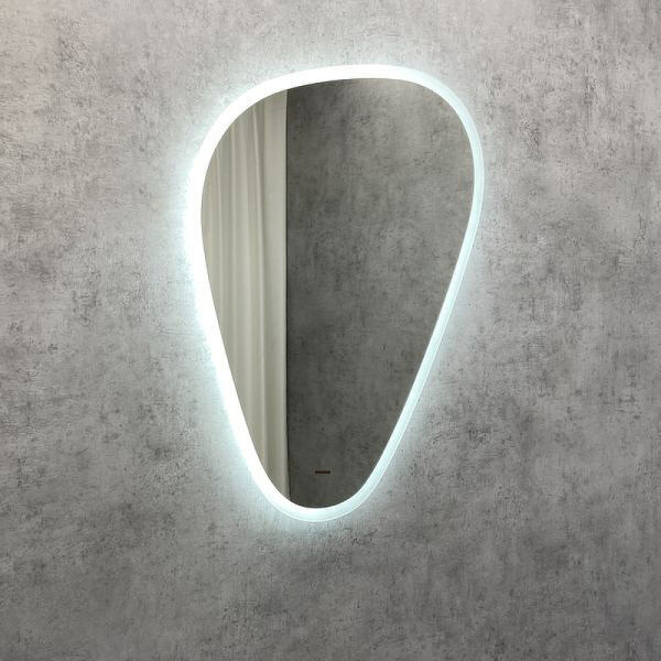 Зеркало с подсветкой Comforty Олеандр 700x30x900 (00-00014342)