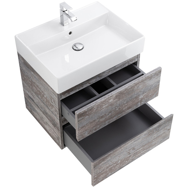 Тумба подвесная Cezares Molveno 46 60x50 Legno Grigio (MOLVENO 46-60-2C-SO-LG) Тумба подвесная Cezares Molveno 46 60x50 Legno Grigio (MOLVENO 46-60-2C-SO-LG)