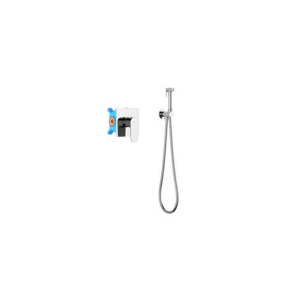 Смеситель с гигиеническим душем Aquatek Оберон хром (AQ1219CR) Смеситель с гигиеническим душем Aquatek Оберон хром (AQ1219CR)