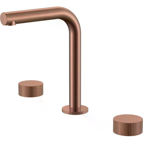 Смеситель для раковины на 3 отв.Boheme Stick CB (брашированная медь) (152-CB.3) Смеситель для раковины на 3 отв.Boheme Stick CB (брашированная медь) (152-CB.3)