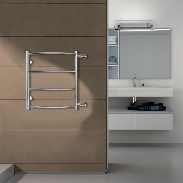 Полотенцесушитель водяной Azario Verona 500x600 хром Полотенцесушитель водяной Azario Verona 500x600 хром