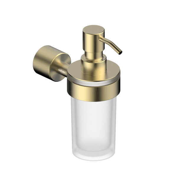 Диспенсер с держателем Abber Osten 316 золото брашированное (AA185A9BG)