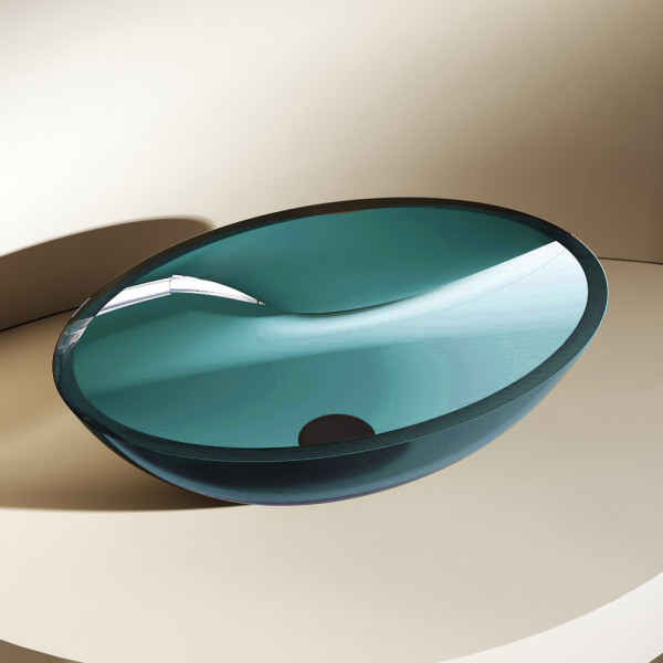 Раковина накладная Abber Kristall 500x350 бирюзовый (AT2802Aquamarin) Раковина накладная Abber Kristall 500x350 бирюзовый (AT2802Aquamarin)