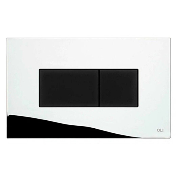 Клавиша смывная Oli Karisma хром глянцевый (641019)