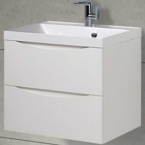 Тумба подвесная BelBagno Marino-CER 70 Bianco Lucido (MARINO-CER-700-2C-SO-BL-P)