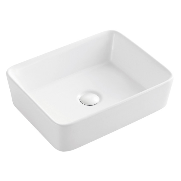 Раковина накладная Azario Tours 48x14x37 белая (AZ-2074) Раковина накладная Azario Tours 48x14x37 белая (AZ-2074)