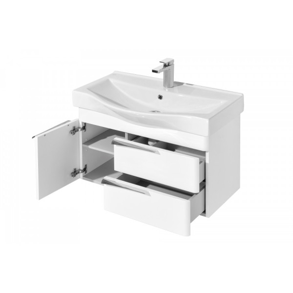 Тумба подвесная Aquaton Беверли 760x357x455 белый (1.A235.5.01B.V01.0)