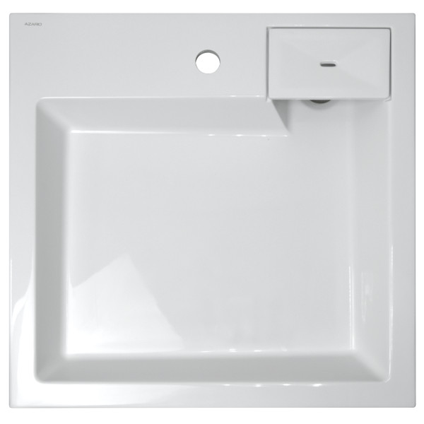 Раковина подвесная Azario Slim 60x11x60 белая (CS00078302) Раковина подвесная Azario Slim 60x11x60 белая (CS00078302)