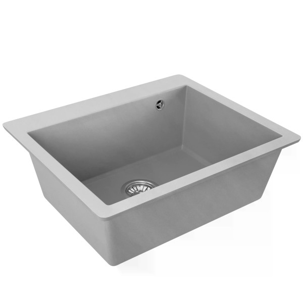 Мойка для кухни Rea Lin grey гранит 60x50x22,5 серая (ZLE-00131) Мойка для кухни Rea Lin grey гранит 60x50x22,5 серая (ZLE-00131)
