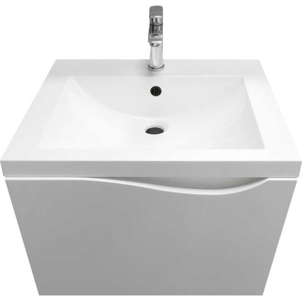 Тумба подвесная 1Marka Этюд 576*480*400 белая (У51989) Тумба подвесная 1Marka Этюд 576*480*400 белая (У51989)