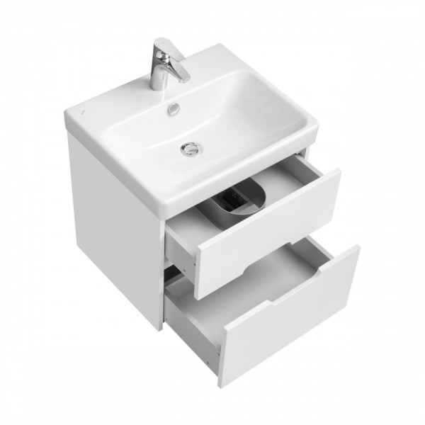 Тумба подвесная Aquaton Оливия 532x427x497 белый (1.A254.2.01O.L01.0)