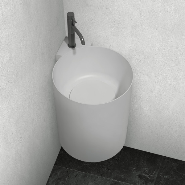 Раковина подвесная Abber Stein 422x422 белый матовый (AS2625) Раковина подвесная Abber Stein 422x422 белый матовый (AS2625)