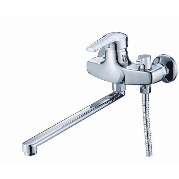 Смеситель для ванны и душа Solone хром, с душевым гарнитуром (SIT7-A182) Смеситель для ванны и душа Solone хром, с душевым гарнитуром (SIT7-A182)
