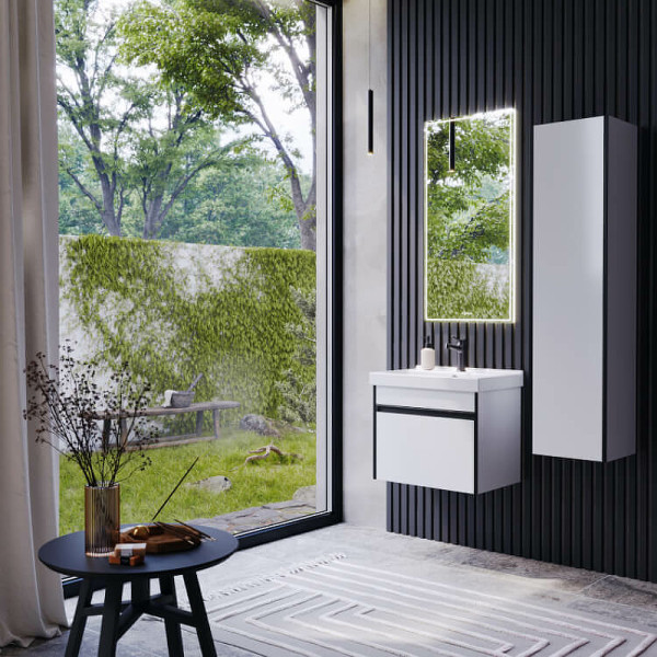 Тумба подвесная Aqwella Urban 500x400x510 белый (URB0105W)