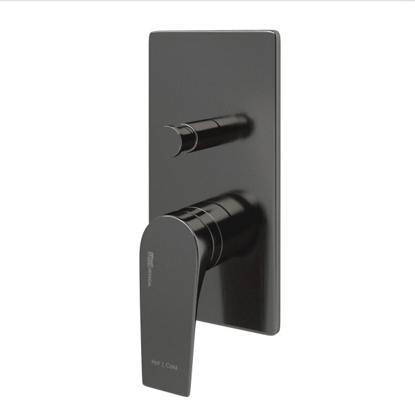 Смеситель для ванны и душа WasserKRAFT Wiese оружейная сталь (8461)