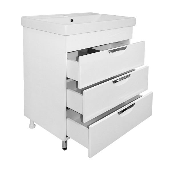 Тумба с раковиной Azario Стиль-70/3Н Соло с раковиной Tempo 70 (CS00092805) Тумба с раковиной Azario Стиль-70/3Н Соло с раковиной Tempo 70 (CS00092805)