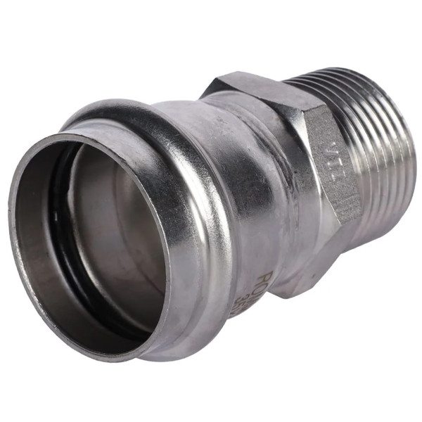 Переход 35х1"Н Rommer из нержавеющей стали (пресс) (RSS-0021-000351) Переход 35х1"Н Rommer из нержавеющей стали (пресс) (RSS-0021-000351)