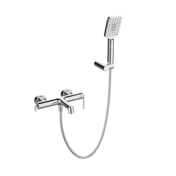 Смеситель для ванны и душа с душевым комплектом BelBagno (Acqua-VASM/DFS-CRM) Смеситель для ванны и душа с душевым комплектом BelBagno (Acqua-VASM/DFS-CRM)