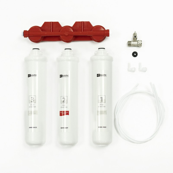 Фильтр для очистки воды Lemark Basic удаление хлора и вредных примесей (9920085) Фильтр для очистки воды Lemark Basic удаление хлора и вредных примесей (9920085)