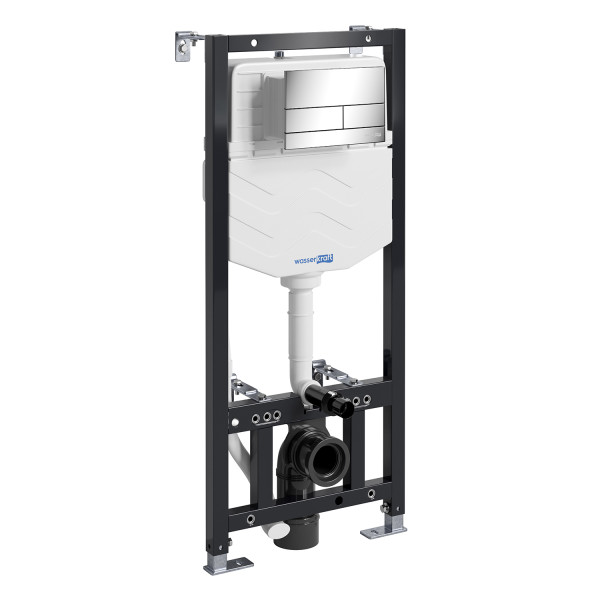 Инсталляция для унитаза WasserKRAFT Aller с клавишей смыва хром (10TLT.010.ME.CH04) Инсталляция для унитаза WasserKRAFT Aller с клавишей смыва хром (10TLT.010.ME.CH04)
