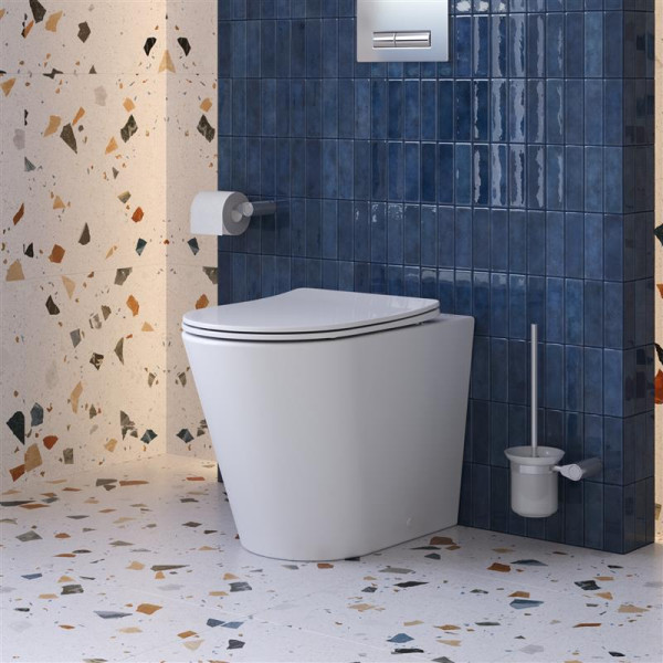 Унитаз приставной BelBagno Притяжение безободковый с сиденьем soft close белый (BB1003CB-TOR/SC) Унитаз приставной BelBagno Притяжение безободковый с сиденьем soft close белый (BB1003CB-TOR/SC)