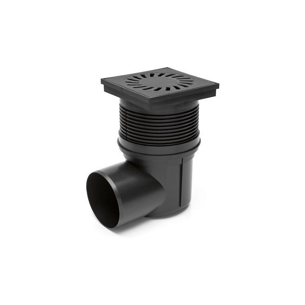 Трап канализационный MCH с боковым сливом D110 сухой затвор чугун Трап канализационный MCH с боковым сливом D110 сухой затвор чугун