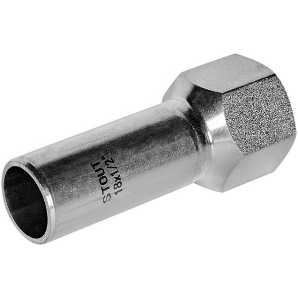 Вставка резьбовая 18х1/2"В Stout SSS-2023 НПр-ВР (нерж.ст., пресс) SSS-2023-001812 Вставка резьбовая 18х1/2"В Stout SSS-2023 НПр-ВР (нерж.ст., пресс) SSS-2023-001812