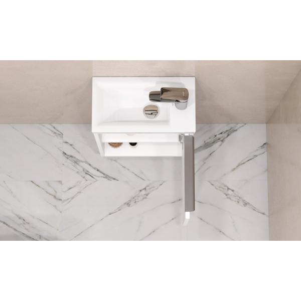 Тумба подвесная Aquaton Хоуп 384x212x550 белый (1.A287.1.01H.P2B.0)