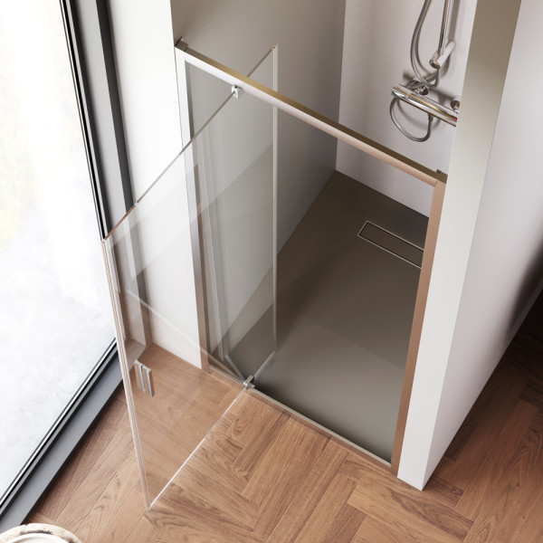 Душевая дверь AM.PM Gem 80x195 стекло прозрачное, профиль хром матовый (W90G-80-1P-MT) Душевая дверь AM.PM Gem 80x195 стекло прозрачное, профиль хром матовый (W90G-80-1P-MT)