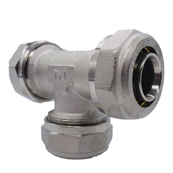 Тройник Tiemme 32x32x32 (обжим) (1600054) Тройник Tiemme 32x32x32 (обжим) (1600054)