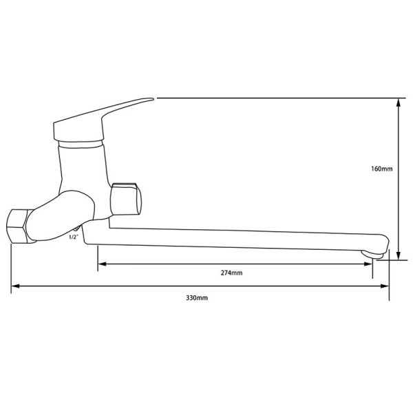 Смеситель для ванны и душа Ex-promt Ring хром (Ex132.3-05) Смеситель для ванны и душа Ex-promt Ring хром (Ex132.3-05)