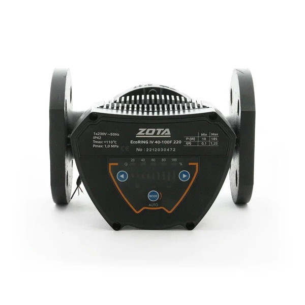 Насос циркуляционный ZOTA EcoRing IV 40-100 F 220 (фланцевый) (ZR3631046403) Насос циркуляционный ZOTA EcoRing IV 40-100 F 220 (фланцевый) (ZR3631046403)