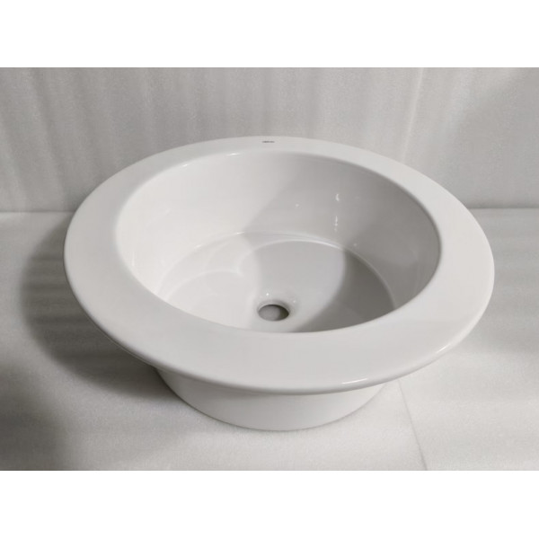 Раковина с консолью Аbber Bequem 50x50x85 белая (AC2130)