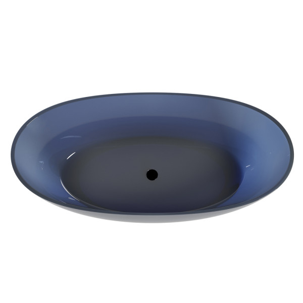 Ванна акриловая Abber 165x78x58 синяя (AT9701Saphir)