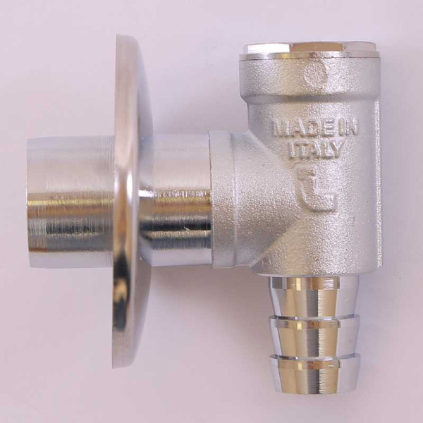 Сифон для подключения бытовой техники Itap 32 мм., латунь, хром (3900034)