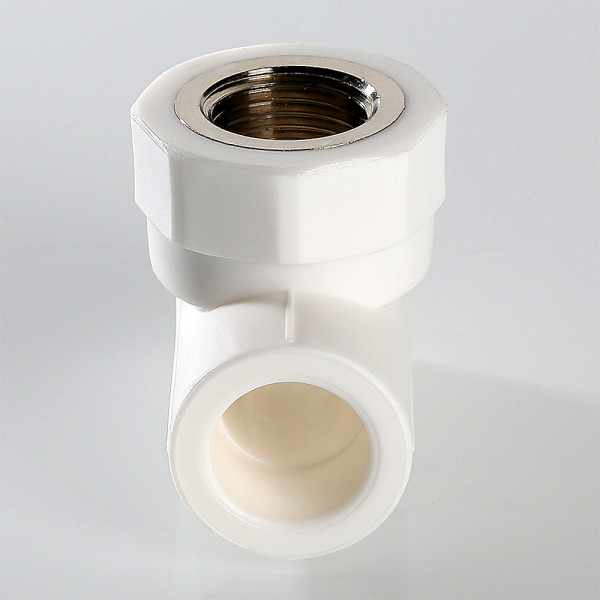 Тройник переходной PP-R 32*3/4"В VALTEC (латунь, белый) VTp.732.0.03205 Тройник переходной PP-R 32*3/4"В VALTEC (латунь, белый) VTp.732.0.03205