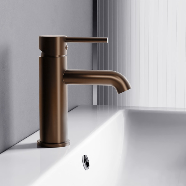 Смеситель для раковины Damixa Scandinavian Pure розовое золото (360210500) Смеситель для раковины Damixa Scandinavian Pure розовое золото (360210500)