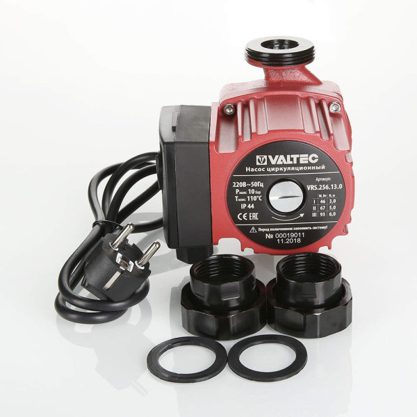 Насос циркуляционный VRS 25/6-130 (с гайками) Valtec (VRS.256.13.0) Насос циркуляционный VRS 25/6-130 (с гайками) Valtec (VRS.256.13.0)