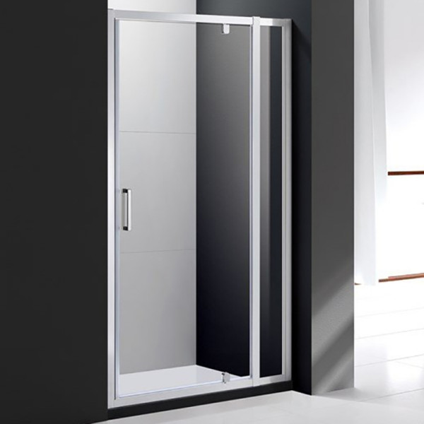 Душевая дверь Cezares Molveno 100x195 стекло прозрачное, профиль хром (MOLVENO-BA-11-80+20-C-Cr-IV)