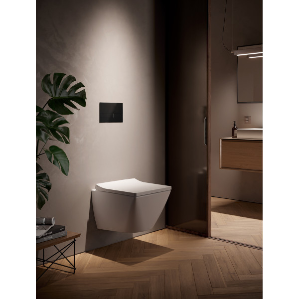 Клавиша смывная Tece TECEspring square Черный (S240851) Клавиша смывная Tece TECEspring square Черный (S240851)