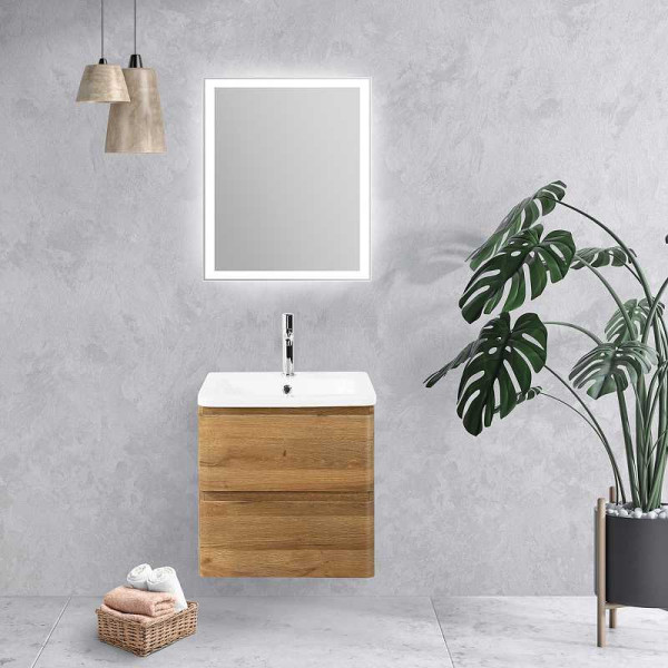 Тумба подвесная BelBagno Albano-CER 60 Rovere Rustico (ALBANO-CER-600-2C-SO-RR)